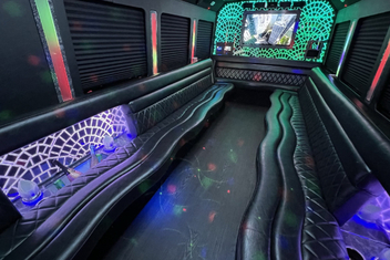 Pasco Limo Bus Interior