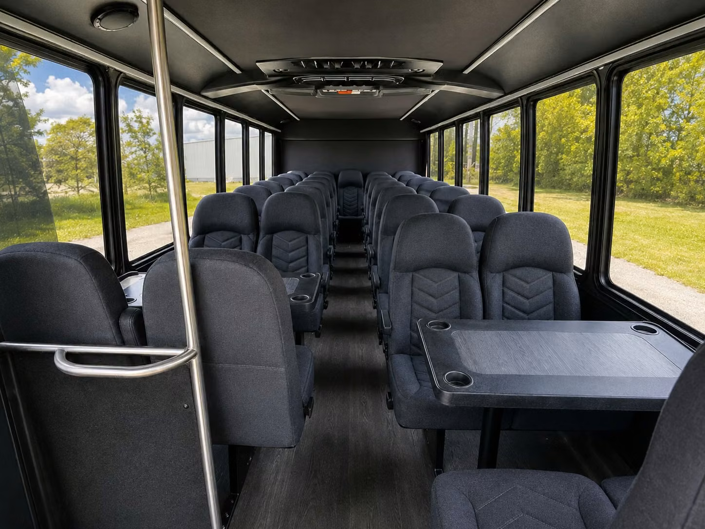 20 passenger minibus inside
