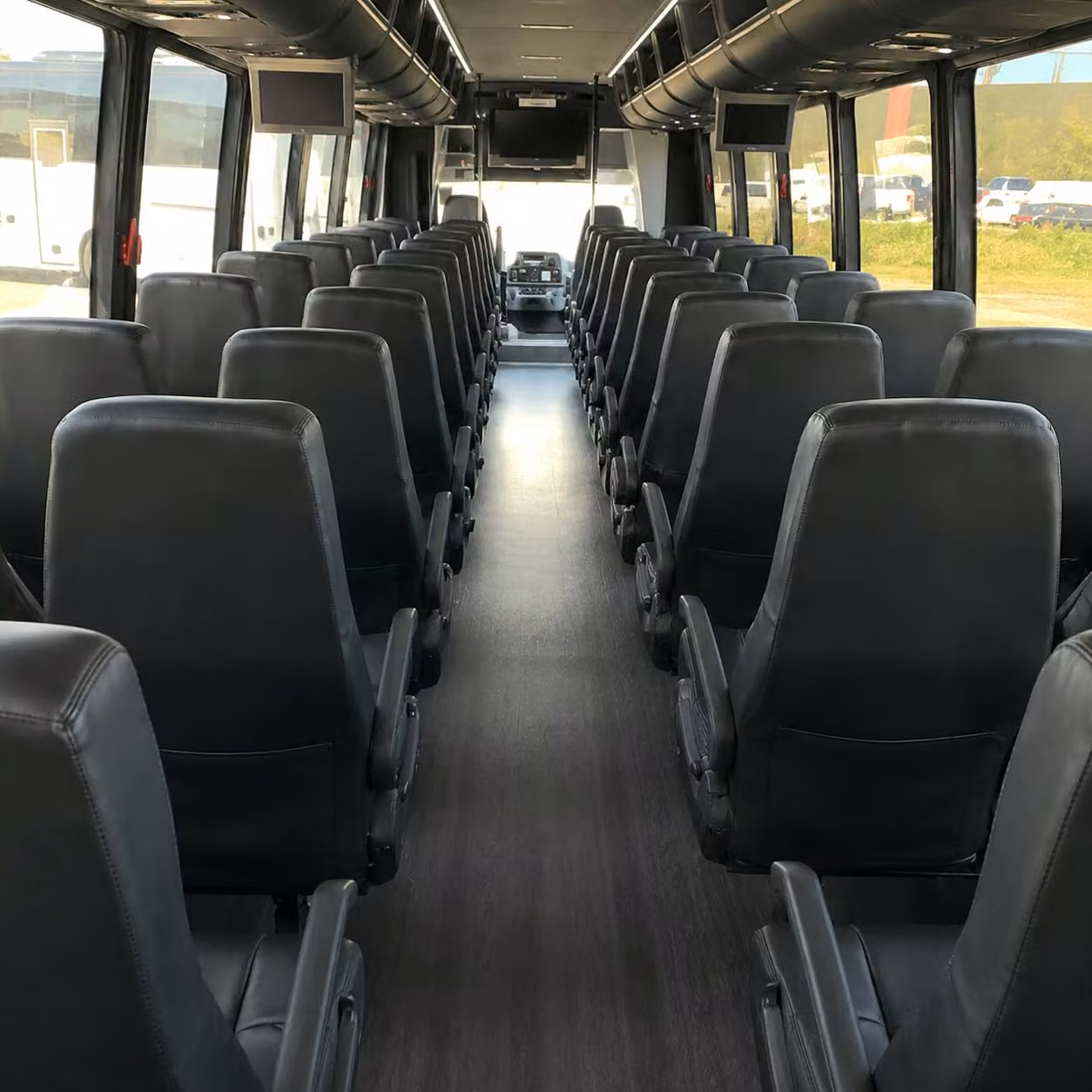 25 passenger minibus interior