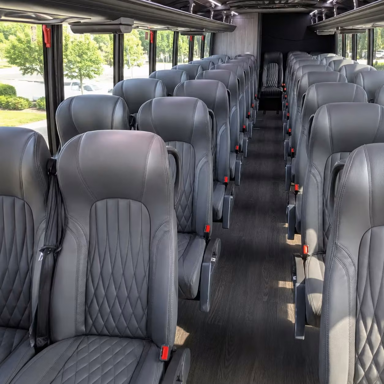 35 passenger minibus inside