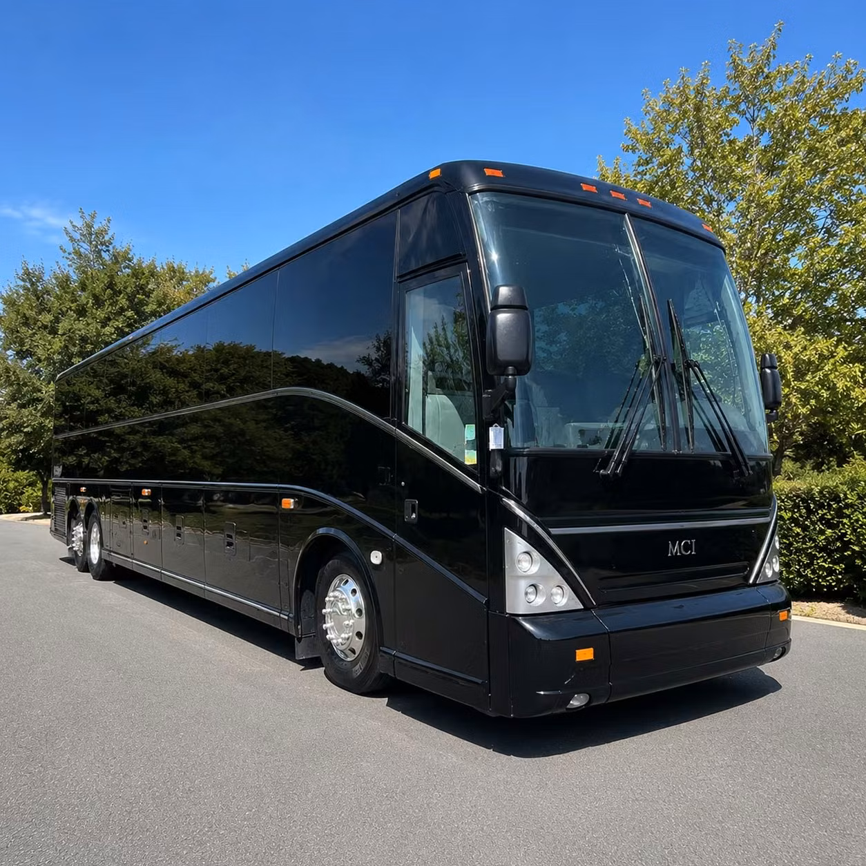 56 passenger charter bus