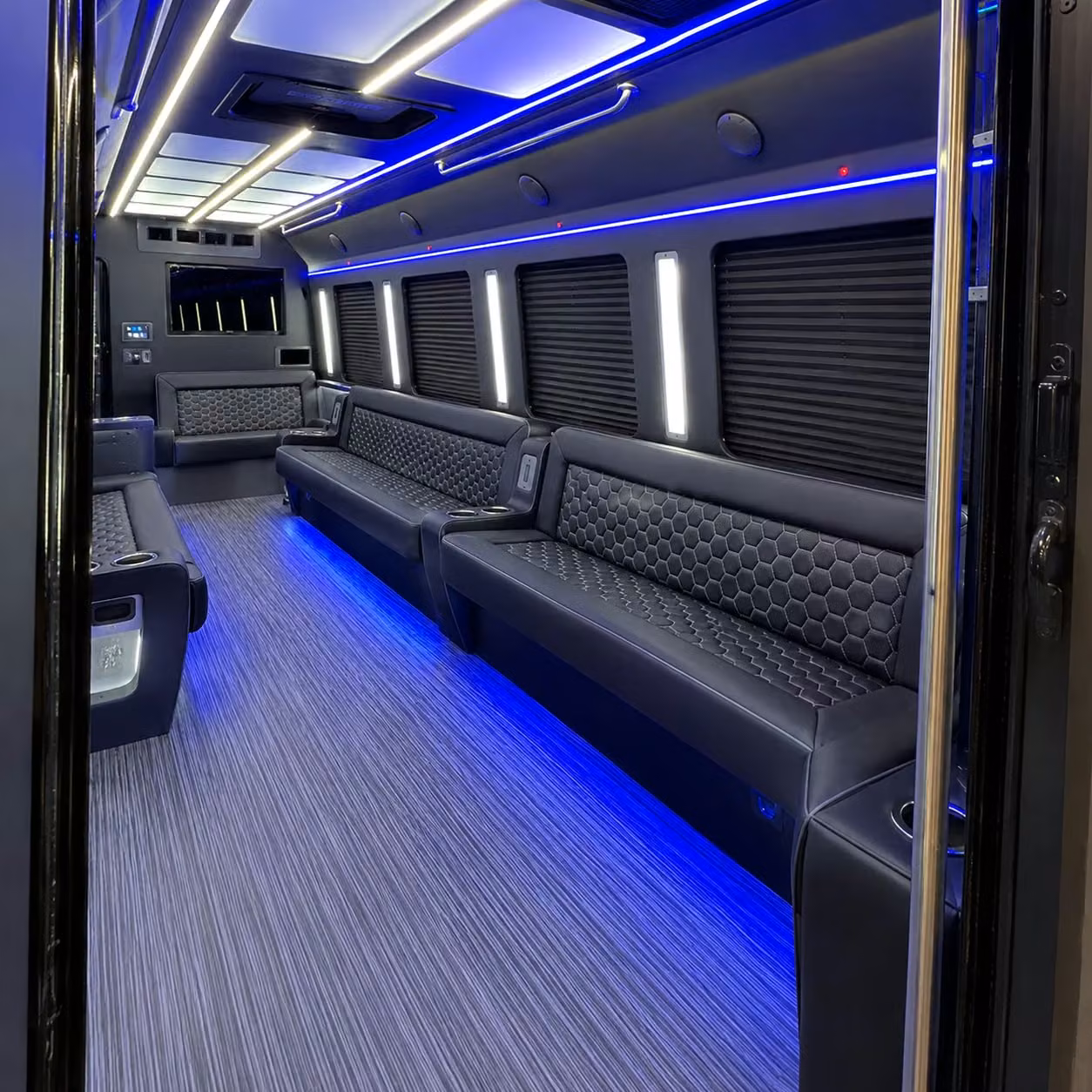 a party bus in pasco turns the ride into part of the concert experience