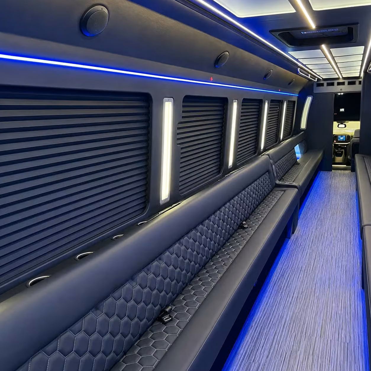 party bus interior