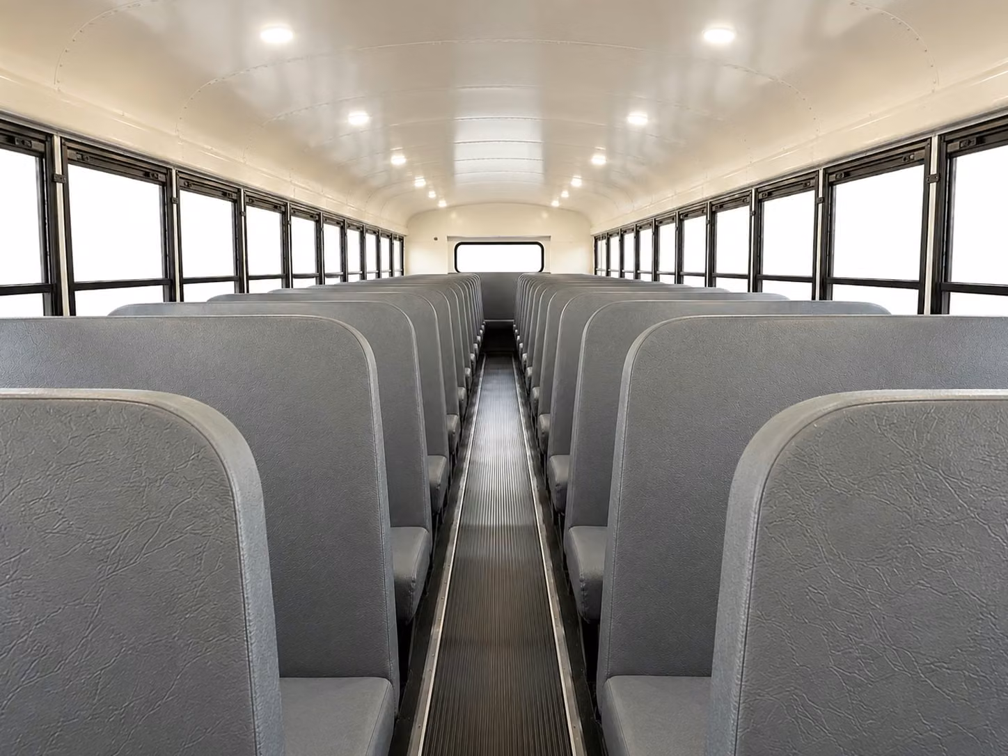 school bus interior