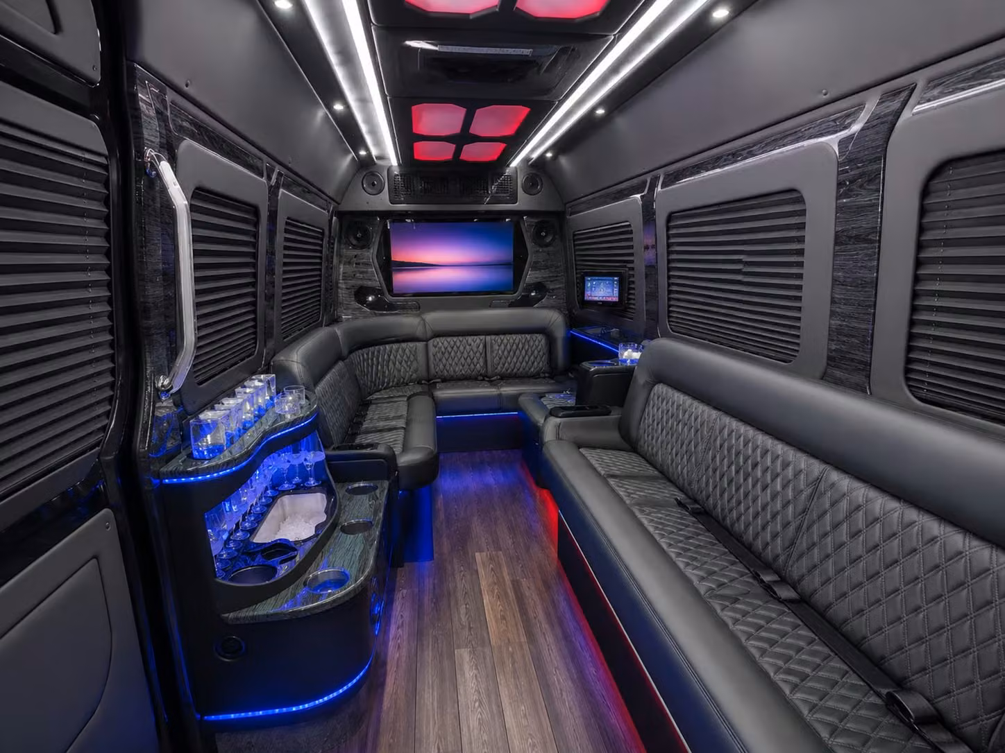 sprinter limousine inside