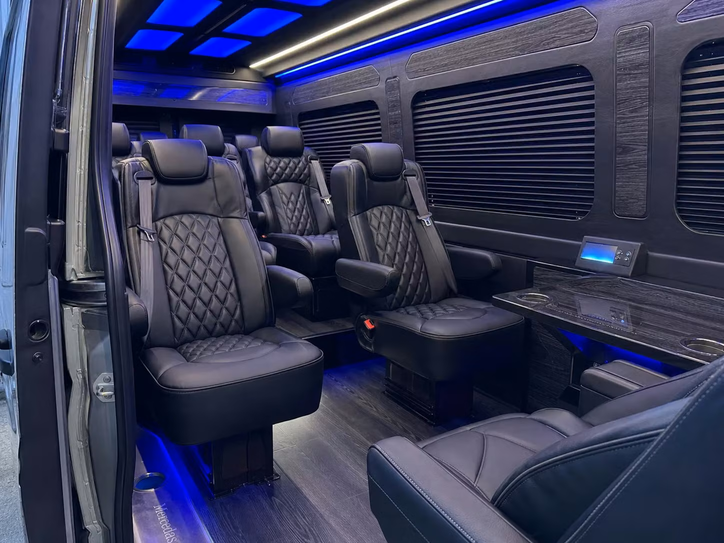 sprinter van transportation for groups and events across pasco