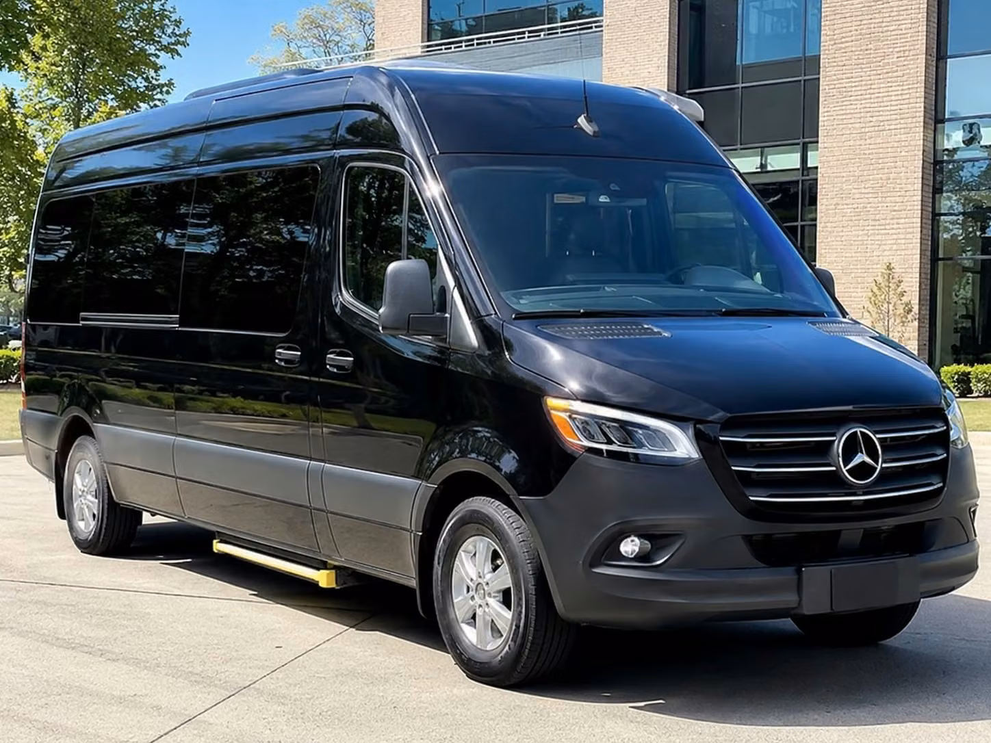 sprinter van with driver